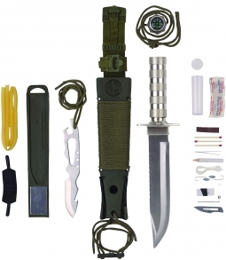 Jungle Survival Knife Kit 14 Inch Knife